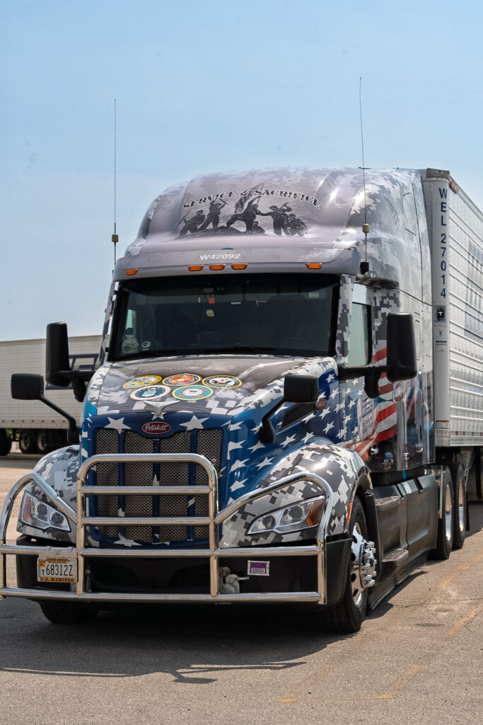 WEL Truck Leasing American truck.